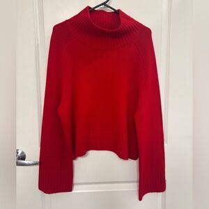 Anthropologie Reformation Red Sweater